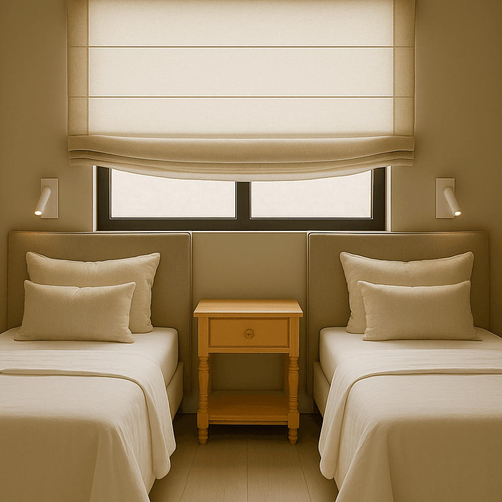 childrens room twin beds beige design