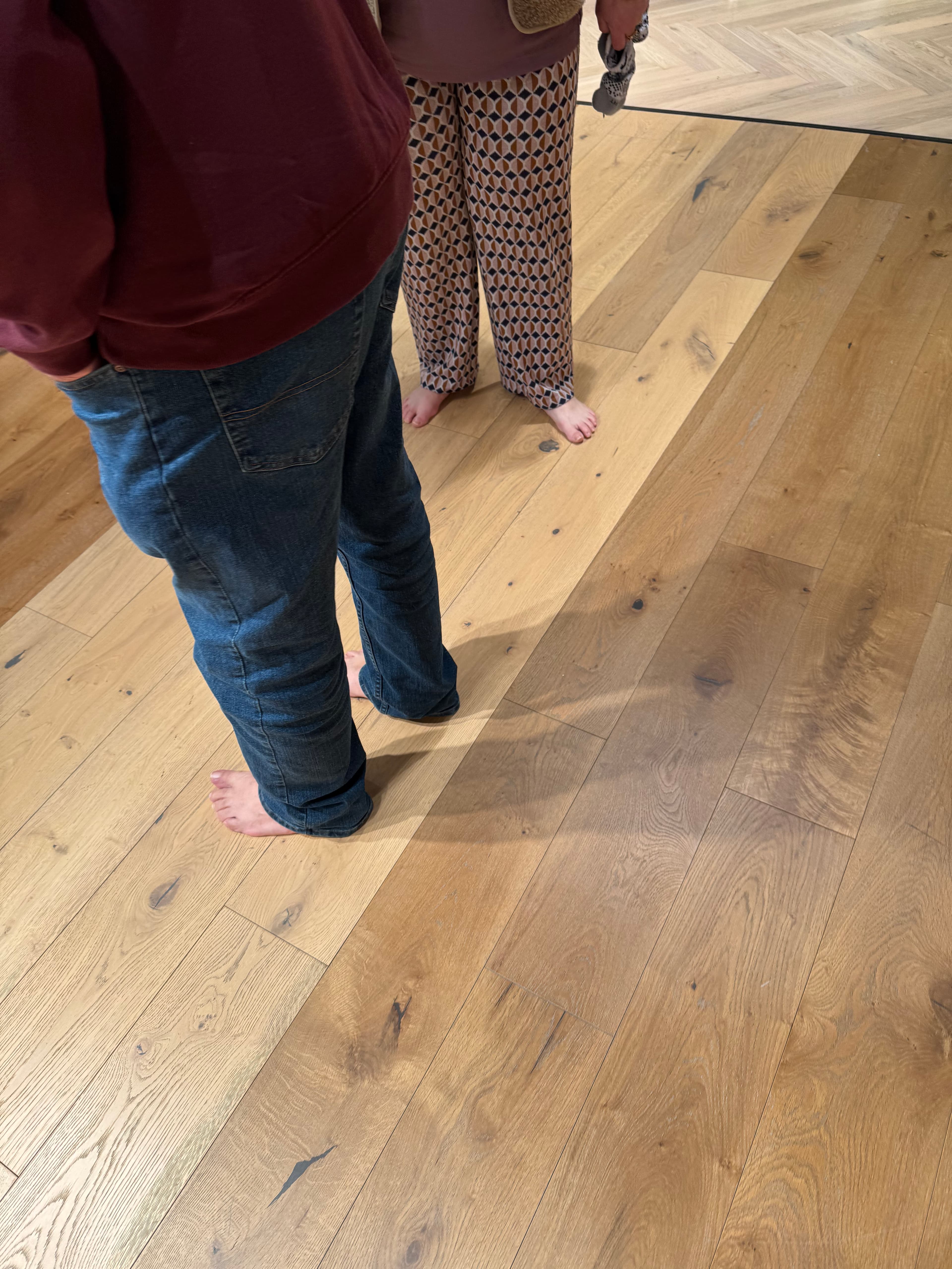 oak wood parquet flooring natural