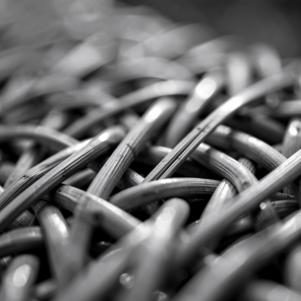 Woven texture closeup