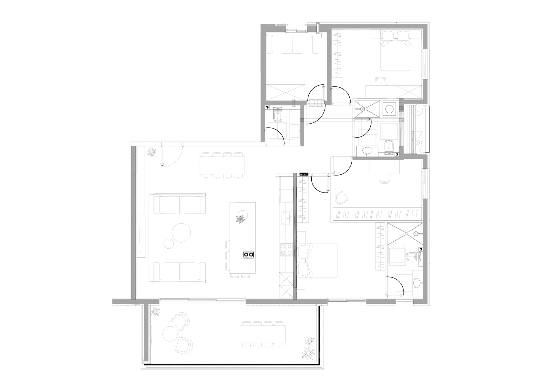apartment floor plan raanana final layout