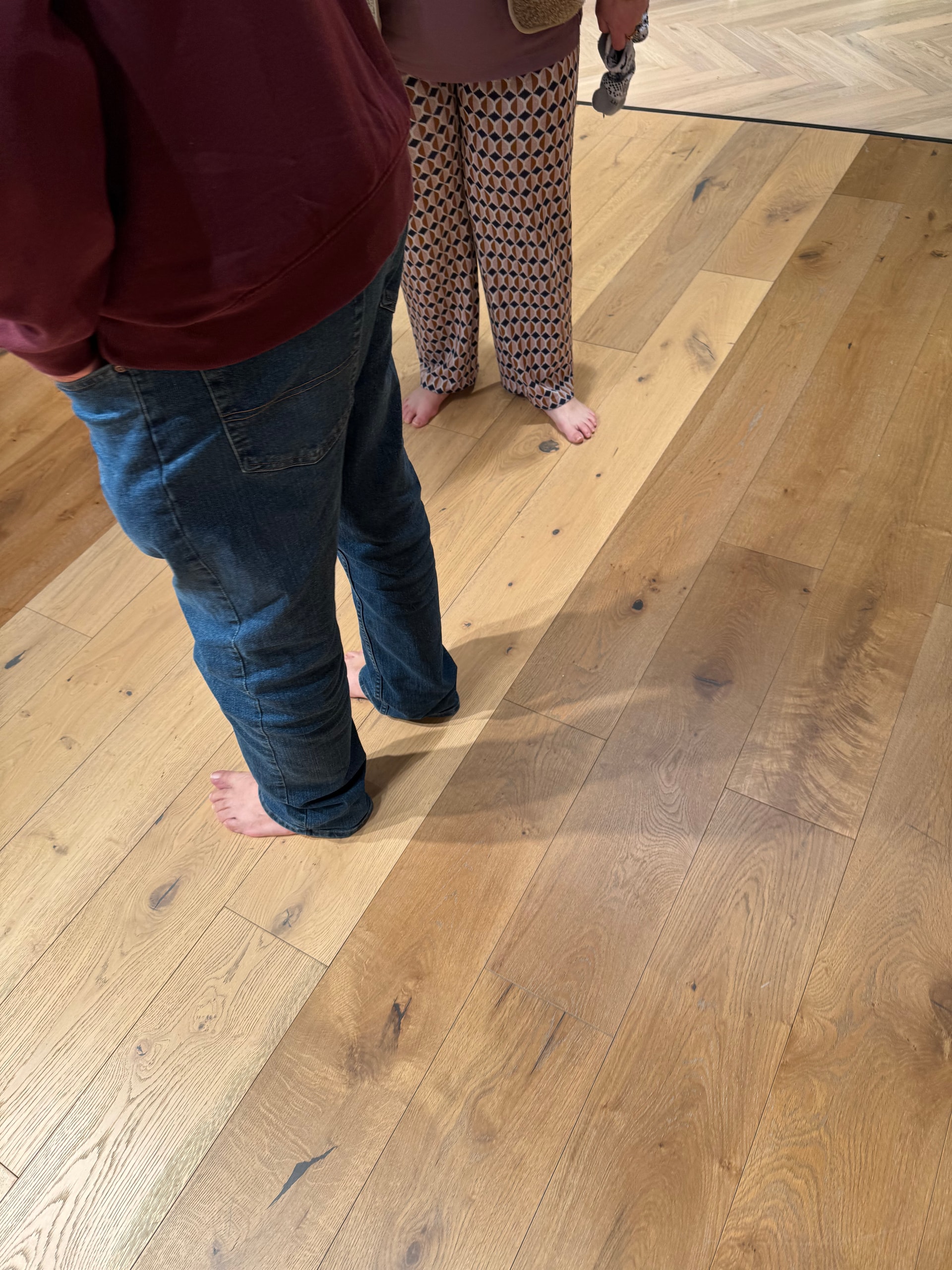 oak wood parquet flooring natural